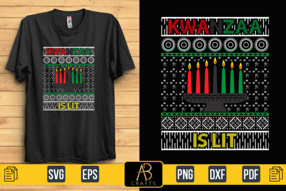 About Kwanzaa is Lit: Graphics & Print Templates