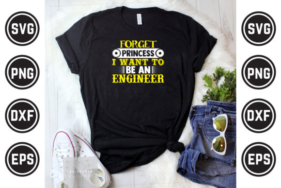 Engineer SVG T Shirt Design 13: Graphics & Print Templates