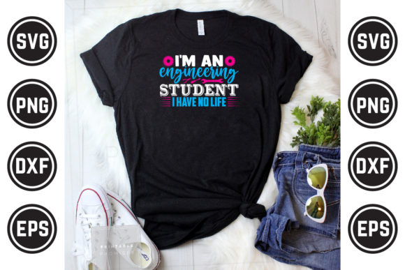 Engineer SVG T-Shirt Design 15: Graphics & Print Templates