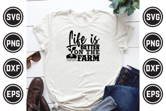Farmer Svg T Shirt Design 07