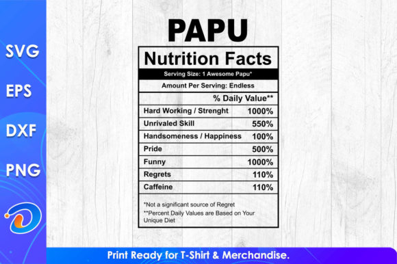 Papu Nutrition Facts Father’s Day