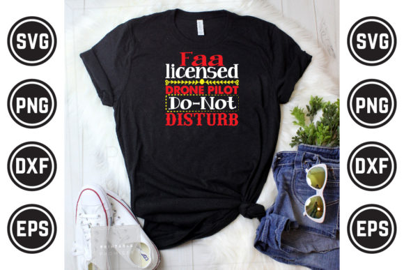 Pilot SVG T Shirt Design 09: Graphics & Print Templates