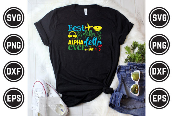 Pilot SVG T Shirt Design 22: Graphics for Print Templates